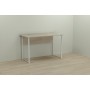 Письменный стол Ferrum-decor Курт 75x120x60 белый ДСП Дуб Сонома 16мм (FRD-102207)