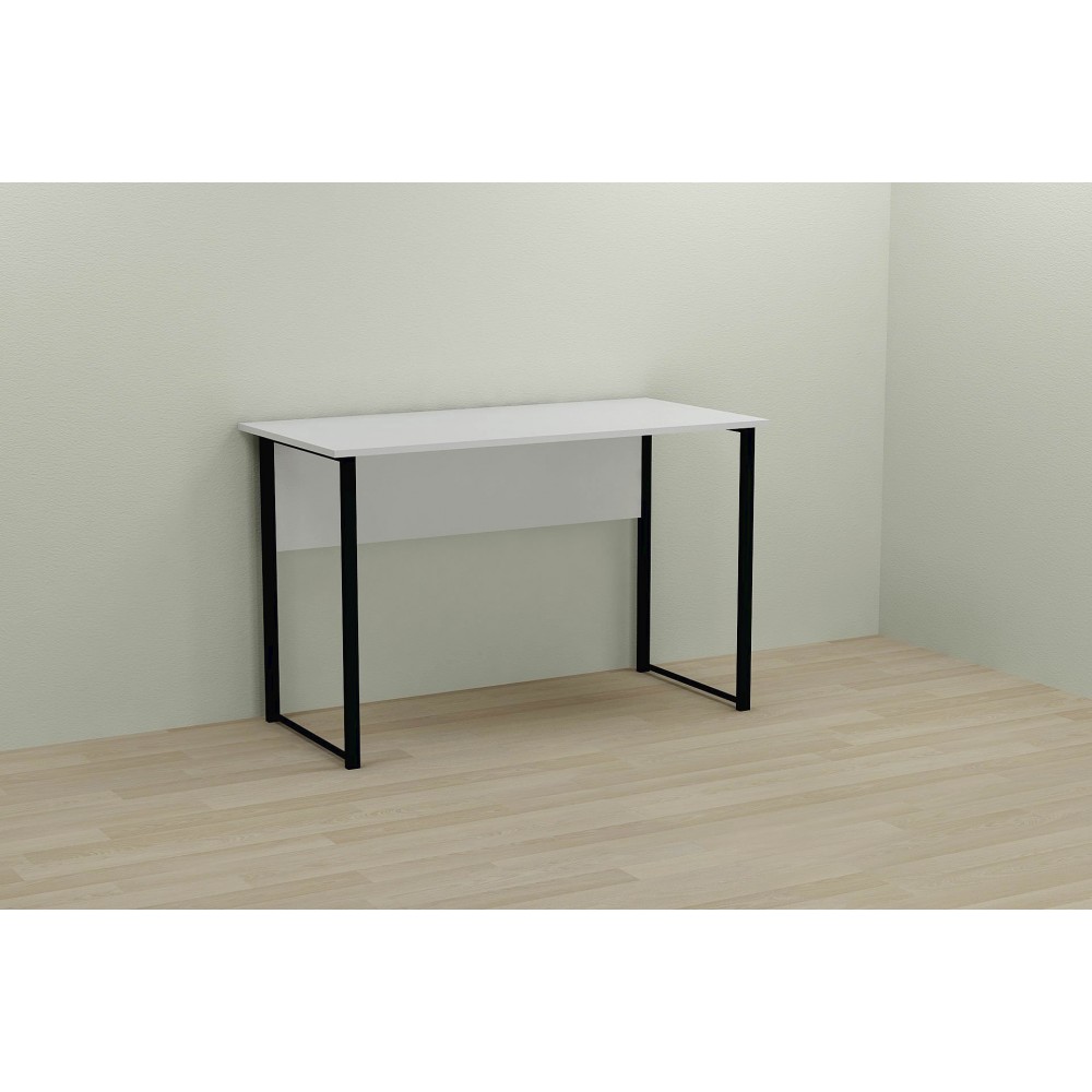 Письменный стол Ferrum-decor Курт 75x140x70 черный ДСП Белое 16мм (FRD-102037)