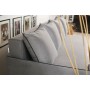 Угловой диван ортопедический iSmart MORRO Maxi еврокнижка 205x149 см (матрас Silver) графит Laura 15 (ISM-051361)
