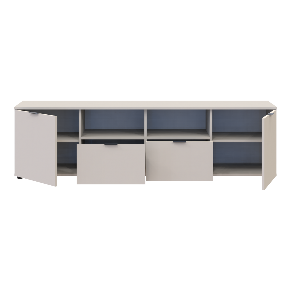 Тумба під ТВ Doros Рон 4 180х38х50 см Кашемір (DRS-011455)