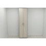 Шкаф Гардероб Уни секция 6 серии Конект Ferrum-decor 220x60x50см Серый металл ДСП Дуб Сонома 16 мм (FRD-104577)