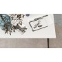 Стол журнальный Монтана Ferrum-decor 45x100x50 Черный металл ДСП Белый 16 мм (FRD-106717)