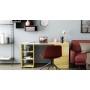 Стол-тумба трансформер Смарт 1/2 Ferrum-decor 750x1450x600 ДСП Дуб Сонома 16 мм (FRD-105077)