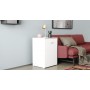 Стол-тумба трансформер Смарт 1/1 Ferrum-decor 750x1450x500 ДСП Белое 16 мм (FRD-105067)