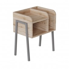 Тумба модульна Ferrum-decor Амелі 540x450x320 метал Сірий ДСП Дуб Сан-Марино 16 мм (FRD-103018)