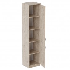 Пенал Анжело Ferrum-decor на 5 полиць із 2 дверима 1900x400x380 ДСП Дуб Сан-Марино 16 мм (FRD-104918)