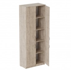 Шафа Анжело Ferrum-decor на 5 полиць із 4 дверима 1900x700x380 ДСП Дуб Сан-Марино 16 мм (FRD-105038)