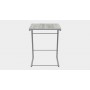 Столик приставной Терри Ferrum-decor 650x440x330 Серый металл ДСП Бетон 16 мм (FRD-104668)
