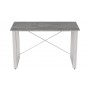 Письменный стол Ferrum-decor Драйв 750x1200x700 Белый металл ДСП Бетон 16 мм (FRD-103191)