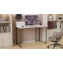 Письменный стол Ferrum-decor Ханна 75x140x70 черный ДСП Белое 16мм (FRD-103521)