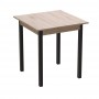 Стол кухонный Ferrum-decor Диего 75x70x70 Черный ДСП Сан-Марино 16мм (FRD-105652)