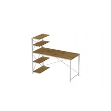 Компьютерный стол Ferrum-decor Джек 75x140x60 Белый ДСП Артизан (FRD-104412)