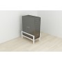 Подставка для системного блока Ferrum-decor Ники 21x24x45 Белый ДСП Сан-Марино 16мм (FRD-105293)