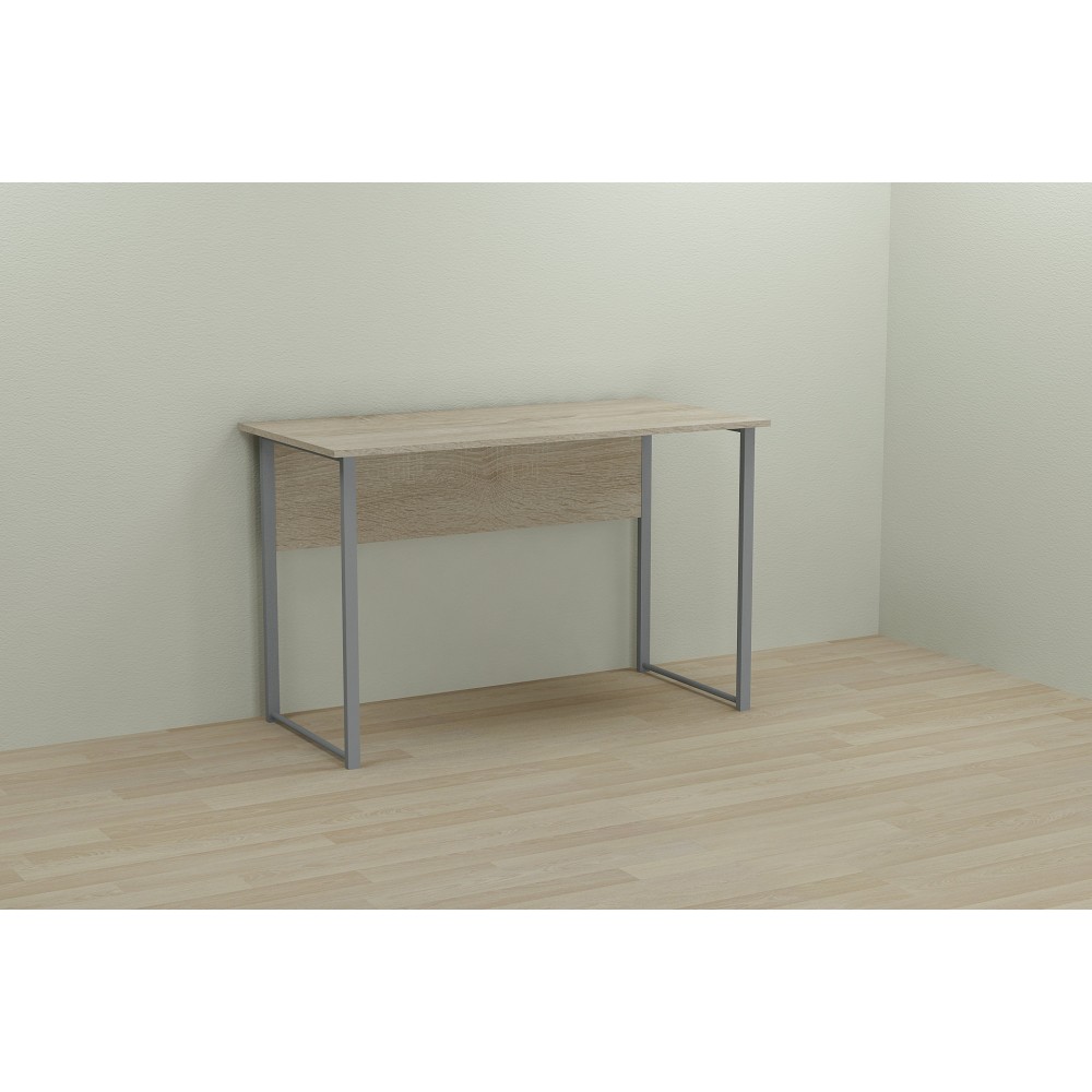 Письменный стол Ferrum-decor Курт 75x140x70 серый ДСП Дуб Сонома 16мм (FRD-101878)