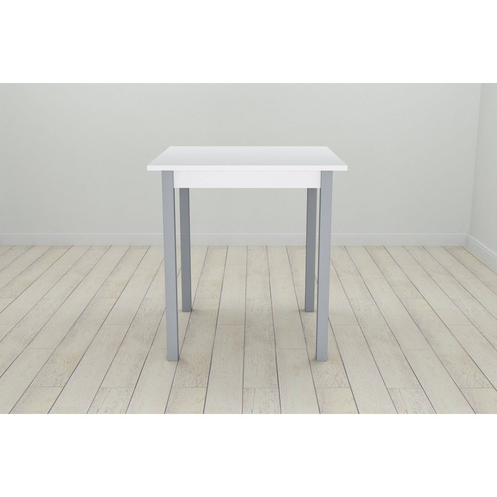 Стол кухонный Ferrum-decor Диего 75x70x70 Серый ДСП Белое 16мм (FRD-106296)