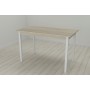 Стол кухонный Ferrum-decor Марио 75x120x70 Белый ДСП Сонома 16мм (FRD-106326)