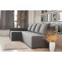 Угловой диван ортопедический iSmart MORRO Maxi еврокнижка 205x149 см (матрас Light) бежевый Laura 5 (ISM-051342)