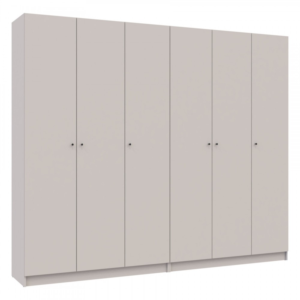 Комплект шаф для одягу Doros Промо (2 шт.) 270х48х204 см Кашемір (DRS-011216)