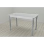 Стол кухонный Ferrum-decor Бенита 75x120x80 Серый ДСП Белое 16мм (FRD-106287)
