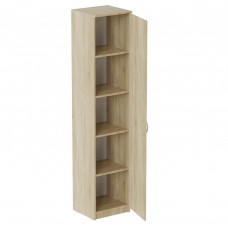 Пенал Анжело Ferrum-decor на 5 полиць із дверима 1900x400x380 ДСП Дуб Сонома 16 мм (FRD-104908)
