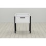 Тумба модульна Ferrum-decor Бетті 540x450x320 метал Чорний ДСП Біле 16 мм (FRD-102989)