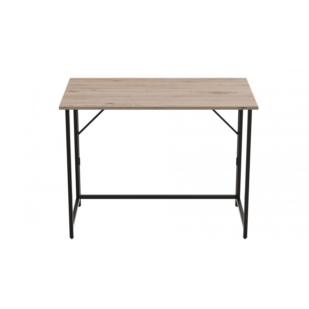 Стол раскладной Морис Ferrum-decor 750x1000x600 Черный металл ДСП Дуб Сан-Марино 16 мм (FRD-104670)