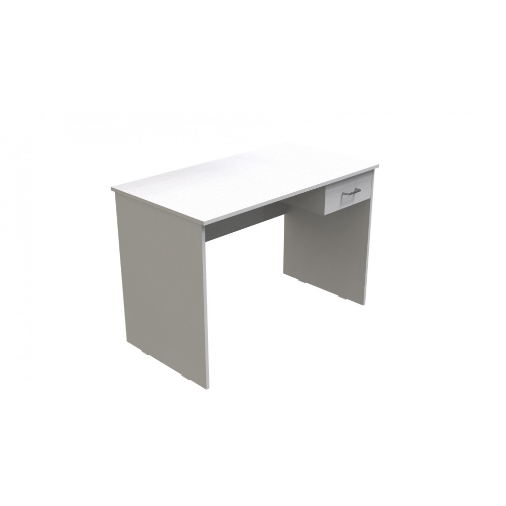 Стол компьютерный Бад Ferrum-decor 750x1100x600 ДСП Белое 16 мм (FRD-104752)