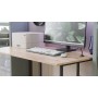 Компьютерный стол Ferrum-decor Кевин 75x120x60 черный ДСП Дуб Сан-Марино 16мм (FRD-103802)