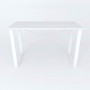 Письменный стол Ferrum-decor Драйв 750x1200x600 Белый металл ДСП Белое 16 мм (FRD-103122)