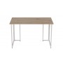Компьютерный стол Ferrum-decor Ханна 75x100x70 белый ДСП Дуб Сан-Марино 16мм (FRD-104023)