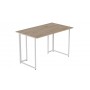 Компьютерный стол Ferrum-decor Ханна 75x140x70 белый ДСП Дуб Сан-Марино 16мм (FRD-104043)