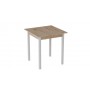 Стол кухонный Ferrum-decor Диего 75x80x80 Белый ДСП Сан-Марино 16мм (FRD-105653)