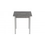Стол кухонный Ferrum-decor Диего 75x70x70 Белый ДСП Бетон 16мм (FRD-105573)