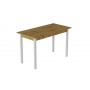 Стол кухонный Ferrum-decor Марио 75x120x60 Белый ДСП Дуб Артизан 16мм (FRD-105723)