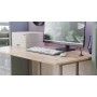 Компьютерный стол Ferrum-decor Гарри 75x120x60 белый ДСП Дуб Сан-Марино 16мм (FRD-104053)