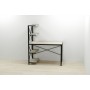Компьютерный стол Ferrum-decor Джек 75x140x60 Черный ДСП Сонома (FRD-104403)