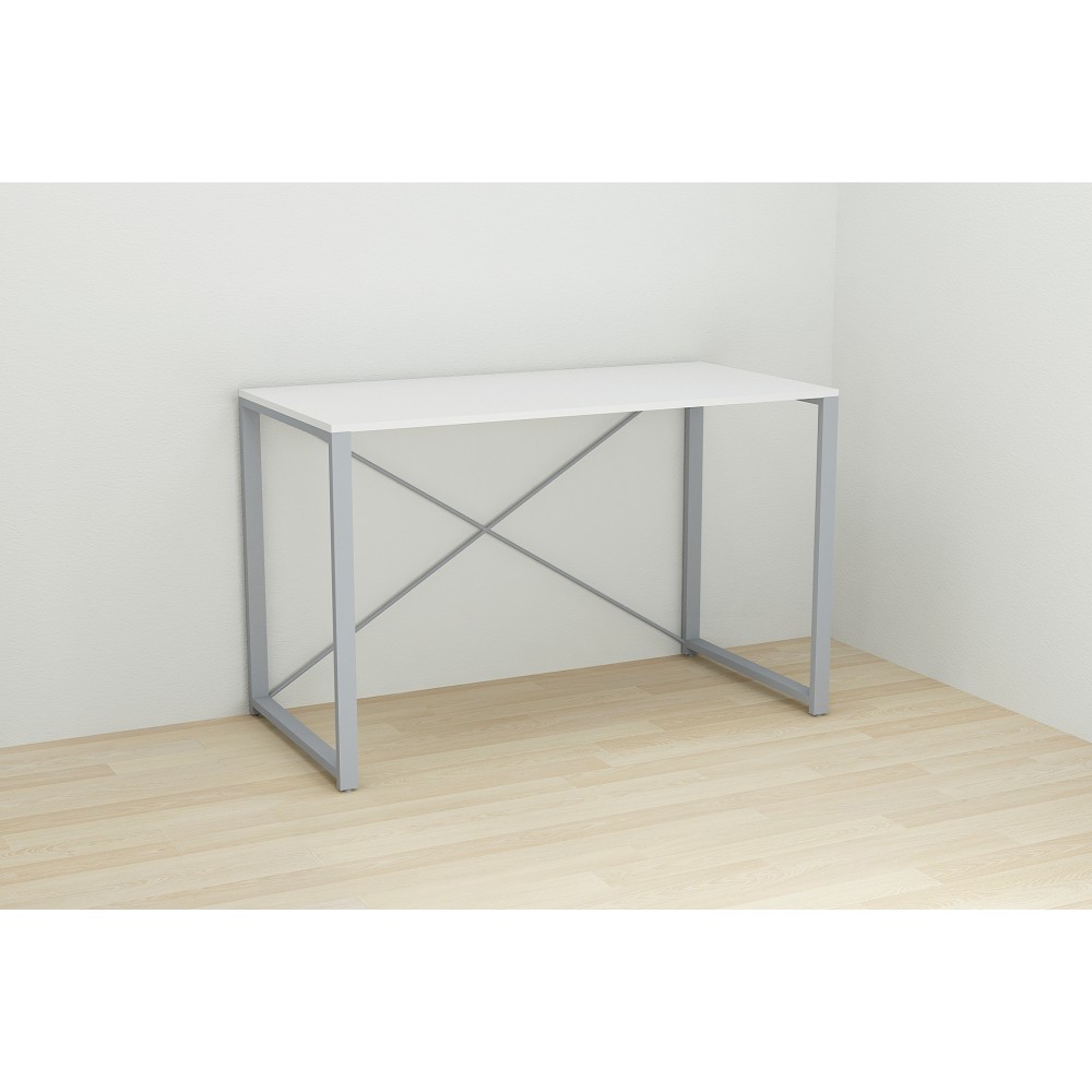 Письменный стол Ferrum-decor Серии Конект 75x120x600 серый ДСП Белое 16мм (FRD-104213)