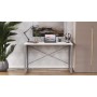 Письменный стол Ferrum-decor Серии Конект 75x120x600 серый ДСП Белое 16мм (FRD-104213)