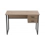 Компьютерный стол Ferrum-decor Дакота 75x120x60 черный ДСП Дуб Сан-Марино 16мм (FRD-101919)