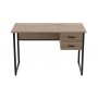 Компьютерный стол Ferrum-decor Дакота 75x140x60 черный ДСП Дуб Сан-Марино 16мм (FRD-101929)