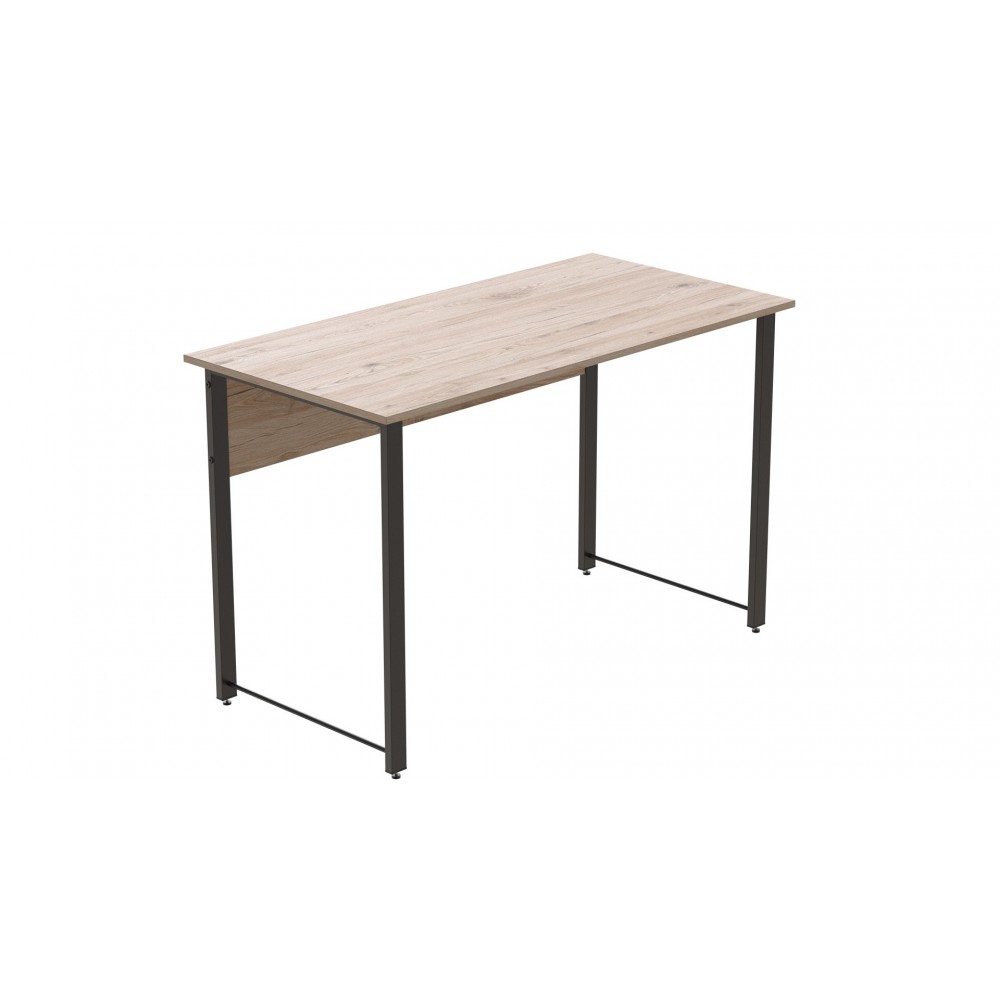 Компьютерный стол Ferrum-decor Курт 75x120x60 черный ДСП Дуб Сан-Марино 32мм (FRD-102029)