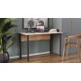 Компьютерный стол Ferrum-decor Курт 75x120x60 черный ДСП Дуб Сан-Марино 32мм (FRD-102029)