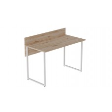 Комп'ютерний стіл Ferrum-decor Скай 75x100x70 білий ДСП Дуб Сан-Марино 32мм (FRD-101099)