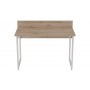 Компьютерный стол Ferrum-decor Скай 75x120x70 белый ДСП Дуб Сан-Марино 32мм (FRD-101109)