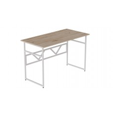 Комп'ютерний стіл Ferrum-decor Раян 75x100x60 білий ДСП Дуб Сан-Марино 32мм (FRD-101129)