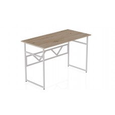 Комп'ютерний стіл Ferrum-decor Раян 75x120x60 білий ДСП Дуб Сан-Марино 32мм (FRD-101139)
