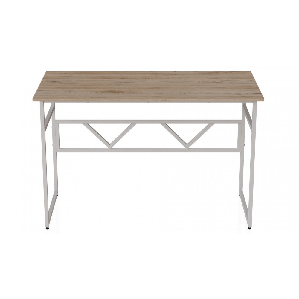 Компьютерный стол Ferrum-decor Раян 75x100x70 белый ДСП Дуб Сан-Марино 32мм (FRD-101159)