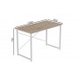 Компьютерный стол Ferrum-decor Дейв 75x100x60 белый ДСП Дуб Сан-Марино 16мм (FRD-102139)