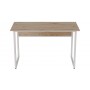 Компьютерный стол Ferrum-decor Коди 75x140x60 белый ДСП Дуб Сан-Марино 32мм (FRD-101209)