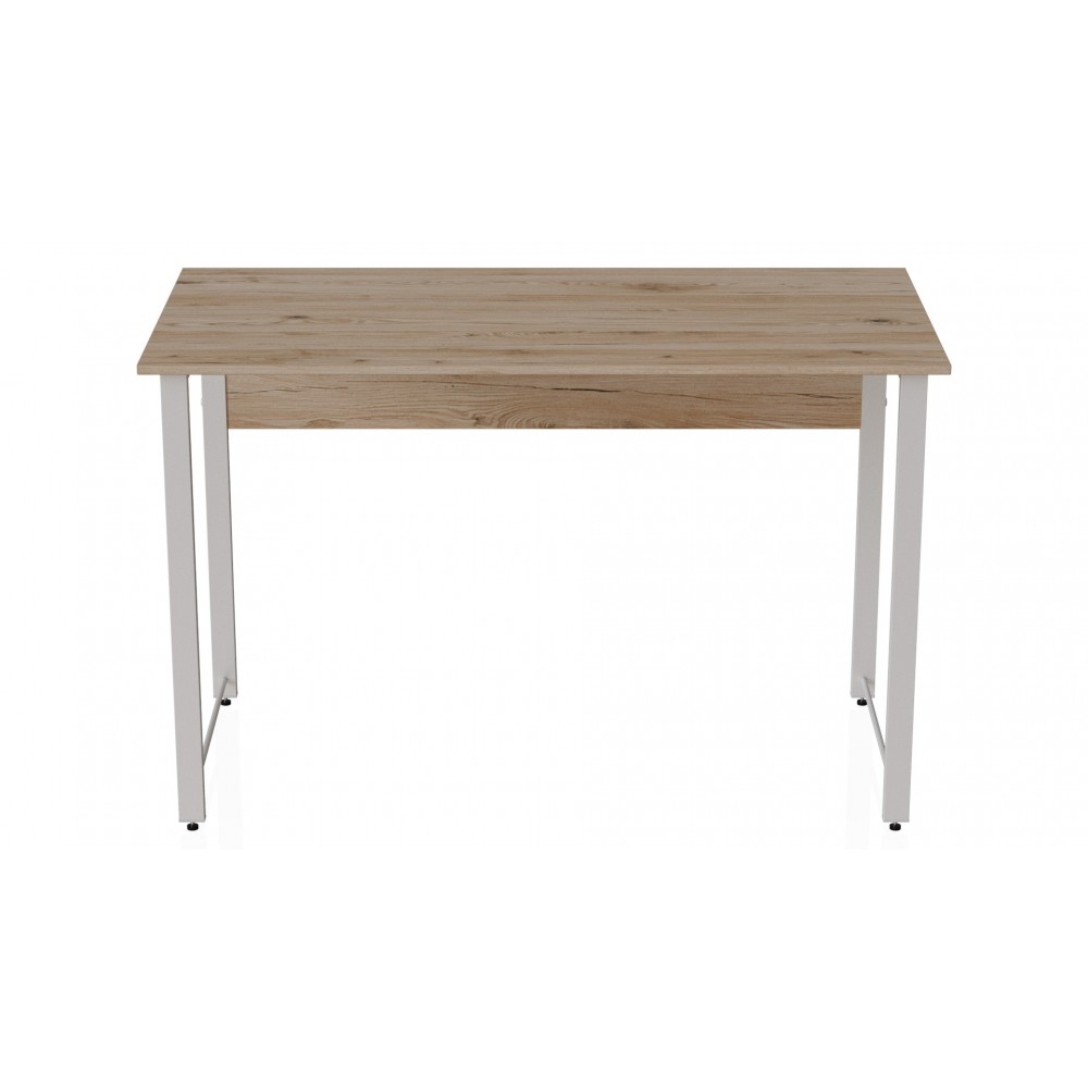 Компьютерный стол Ferrum-decor Курт 75x100x60 белый ДСП Дуб Сан-Марино 16мм (FRD-102199)